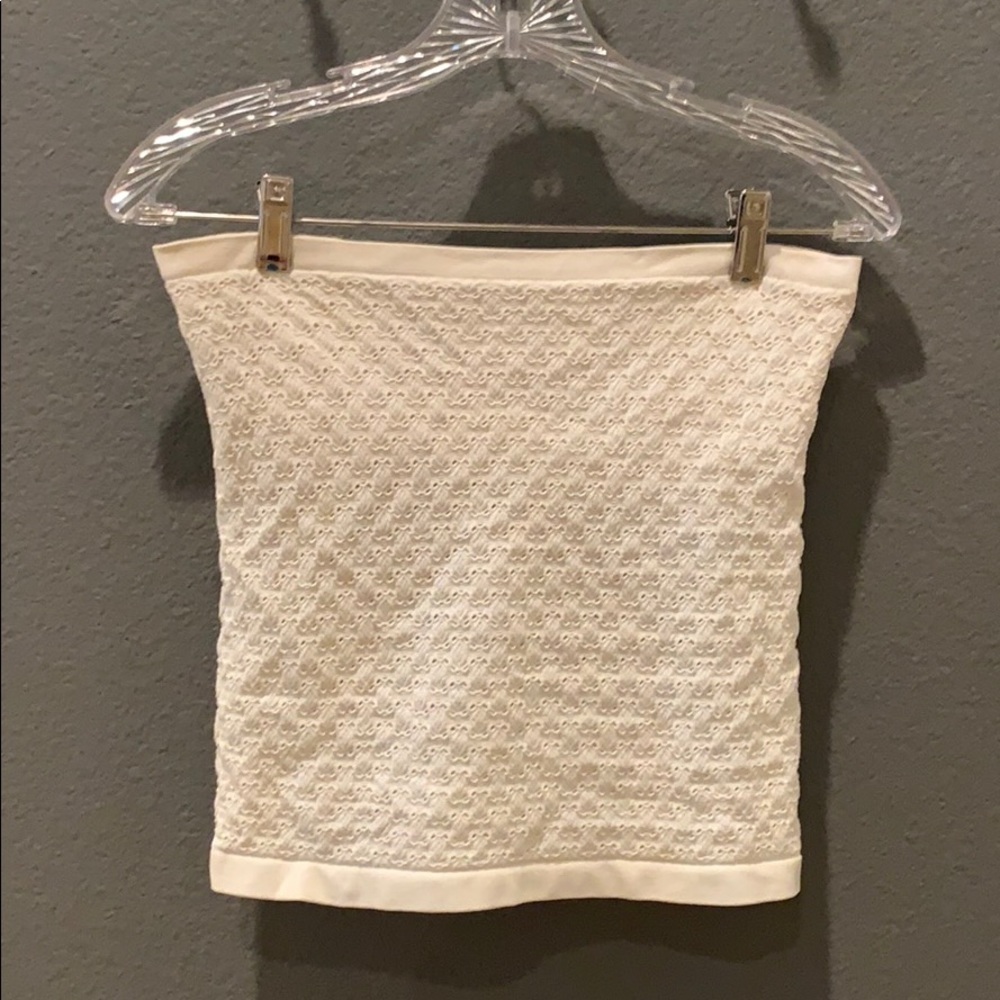 White tube top